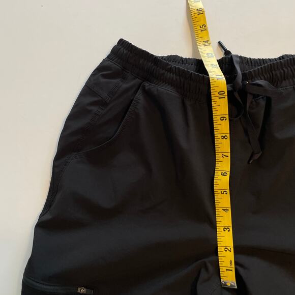 Eddie Bauer Flexion Polar Lined Pants Womens Size 8 Black Waterproof Gorpcore - Picture 11 of 12